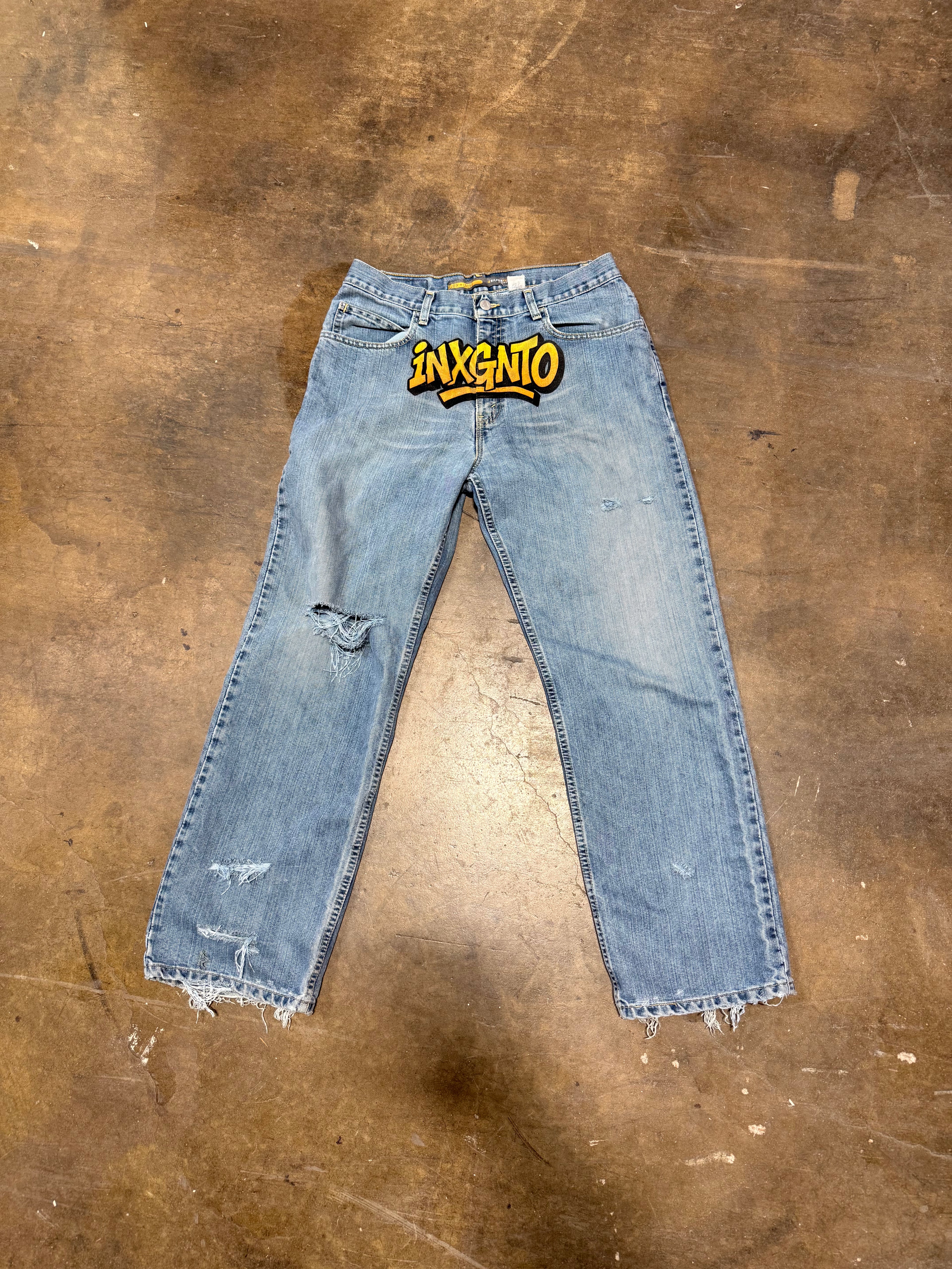 INXGNTO Light washed denim